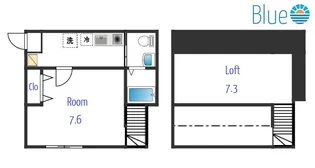 リッチスペース桜山A棟【1階】の間取り