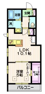 clochette【3階】の間取り