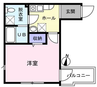 ハウズライフ厚木六番館【1階】の間取り