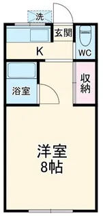 ミドリ荘【1階】の間取り