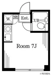 グレースキャッスル三軒茶屋【2階】の間取り