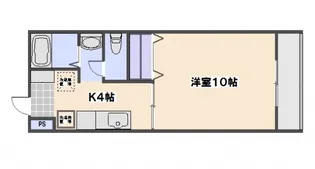 サンライズ伴駅前ビル【1階】の間取り