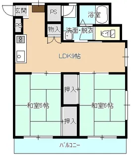 ケンスイビル【3階】の間取り