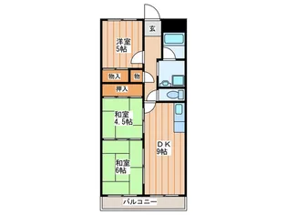 キャピタル キダ【2階】の間取り