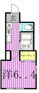 Glanz五反野【1階】の間取り