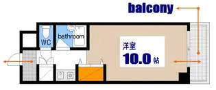 広瀬北ビル【5階】の間取り