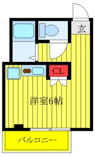 フルーレK【2階】の間取り
