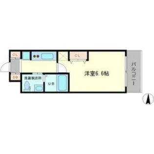 アーデンタワー本町イースト【11階】の間取り