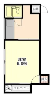 メゾンフジ【2階】の間取り