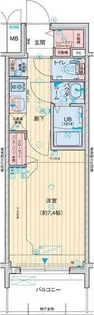 アドバンス名古屋モクシー【5階】の間取り