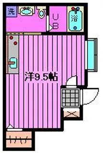 ヴェルドミール川口【1階】の間取り
