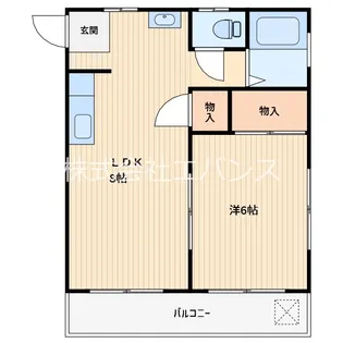 ハイツSD【2階】の間取り