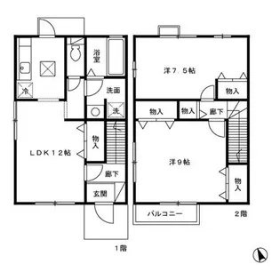 フォレ照葉の間取り