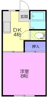 コーネルハウス C【2階】の間取り