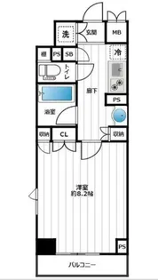 ルーブル清澄白河参番館【5階】の間取り