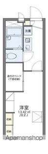 レオパレスオアシス【2階】の間取り