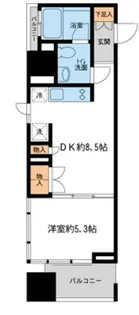 プロスペクトKALON三ノ輪【3階】の間取り