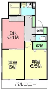 メゾン樹【2階】の間取り