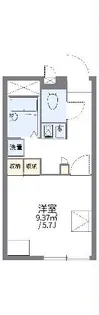 レオパレス長左衛門II【2階】の間取り
