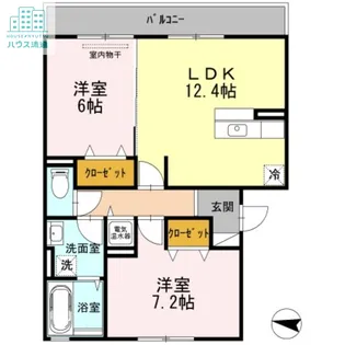 ロイヤルガーデン木場【3階】の間取り