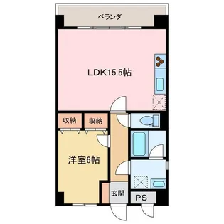 Villetta Eguchi【3階】の間取り