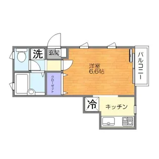 ポートハウス【2階】の間取り