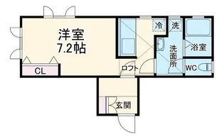 パステルプラザV【2階】の間取り