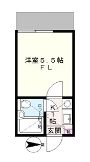 b’CASA北越谷re-born【1階】の間取り