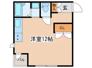 燦パティオA棟【2階】の間取り