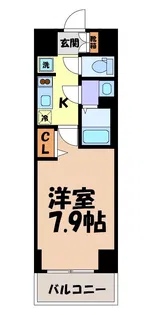 アドバンス名古屋ワイノット【2階】の間取り