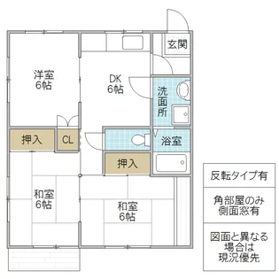 ラ・フォーレシャンテ B棟【2階】の間取り