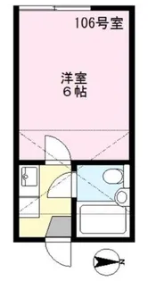 城山ハウス【1階】の間取り