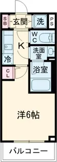 ライジングプレイス綾瀬【1階】の間取り