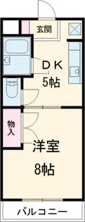 アメニティーベル【1階】の間取り