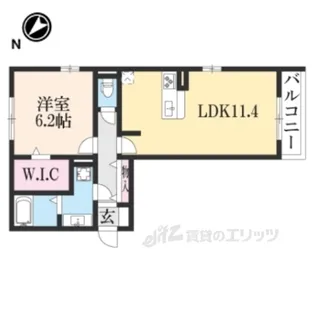 コモレビガーデン【2階】の間取り