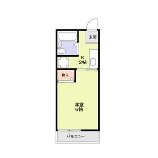 シティハイムオーク【1階】の間取り