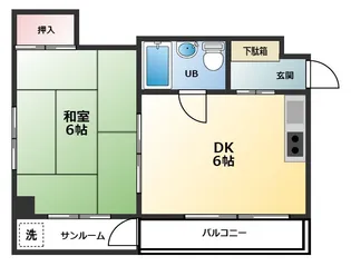 ライフコート【3階】の間取り