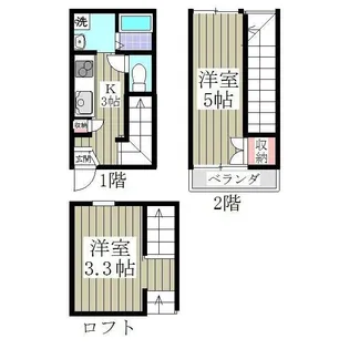 クノッソス末広【1階】の間取り