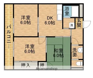 Surplusルージュ【1階】の間取り