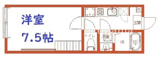 ベルメール【1階】の間取り