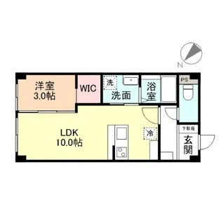 メゾンK&M 11【2階】の間取り