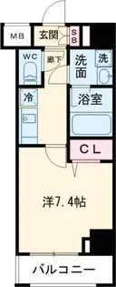 メインステージ板橋本町駅前II【5階】の間取り