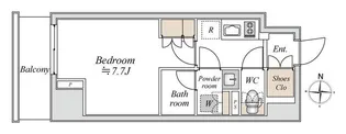 ブランシエスタ入谷グランデ【3階】の間取り