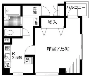 オーベルジュ【2階】の間取り