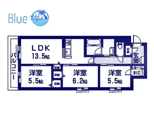 シャーメゾン鎌倉大町【3階】の間取り