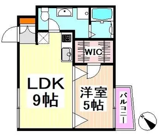 エリアーナ西新宿【3階】の間取り