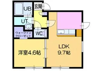 エルヴェールVI【2階】の間取り