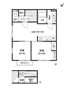 Soleil Uehara【2階】の間取り