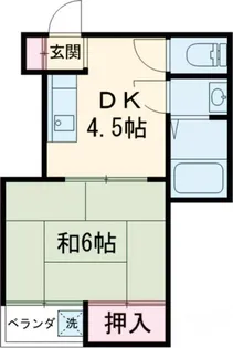 メゾンドールFT【1階】の間取り