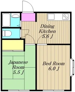 ハウスグリーン【1階】の間取り